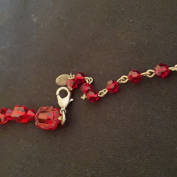 Tarina Tarantino Red Heart Necklace - Picture 6 of 7